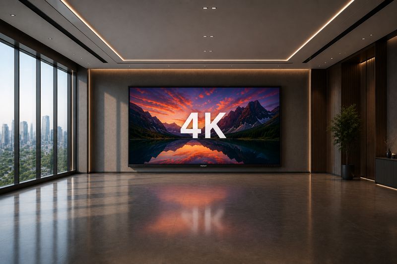 مانیتور Q-LED با کیفیت 4k
